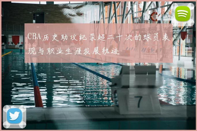 CBA历史助攻纪录超二十次的球员表现与职业生涯发展轨迹